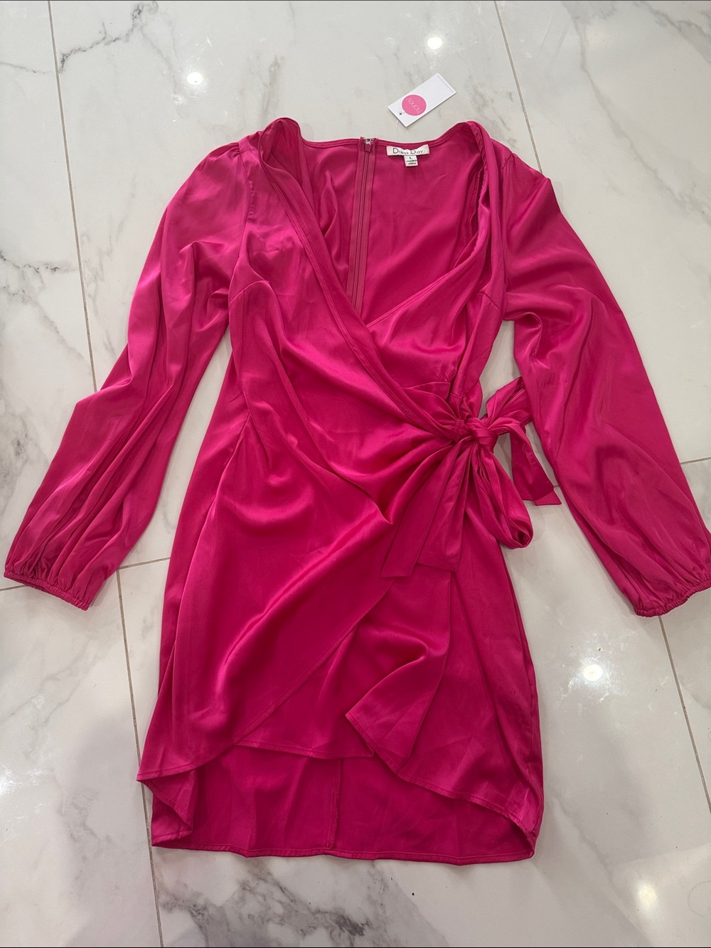 Honey hot pink dress dress day